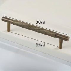 Tay nắm tủ quần áo hình nơ BOWA, núm tủ đồng thau nhẹ nhàng sang trọng phong cách Pháp