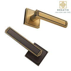 Khóa cửa phòng tách rời, im lặng kiểu Trung Quốc mới hoàn toàn bằng đồng sang trọng nhẹ nhàng DTD728