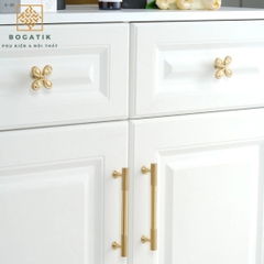 Tay nắm tủ ĐỒNG THAU DT809, tay nắm tủ quần áo tủ bếp phong cách hiện đại sang trọng đẳng cấp