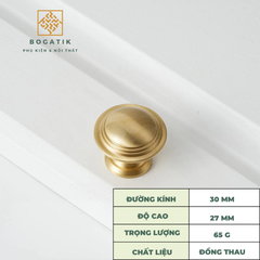 Tay nắm cửa tủ ngăn kéo, tay nắm tủ bếp chất liệu đồng thau cao cấp nhiều mẫu mã kích thước DT02