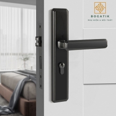 Khóa cửa lớn kiểu Trung Quốc mới mở rộng cửa im lặng tay nắm cửa trong nhà phòng ngủ khóa cửa gỗ DTD719