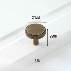 Tay nắm tủ quần áo hình nơ BOWA, núm tủ đồng thau nhẹ nhàng sang trọng phong cách Pháp