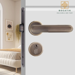 Khóa cửa phòng tách rời, im lặng kiểu Trung Quốc mới hoàn toàn bằng đồng sang trọng nhẹ nhàng DTD721