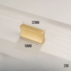 Tay nắm tủ quần áo hình nơ BOWA, núm tủ đồng thau nhẹ nhàng sang trọng phong cách Pháp