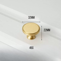 Tay nắm tủ quần áo hình nơ BOWA, núm tủ đồng thau nhẹ nhàng sang trọng phong cách Pháp