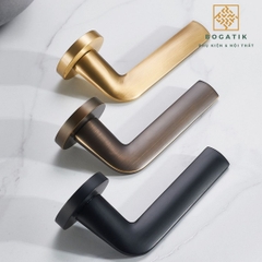Khóa cửa phòng tách rời, im lặng  hoàn toàn bằng đồng sang trọng nhẹ nhàng DTD736