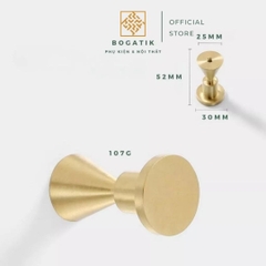 Móc treo tường, móc treo quần áo ĐỒNG THAU cao cấp