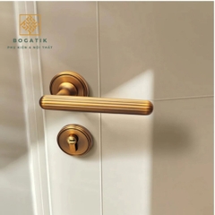 Khóa cửa phân thể, tay nắm cửa phòng ROGER, phong cách Bắc Âu tối giản hiện đại