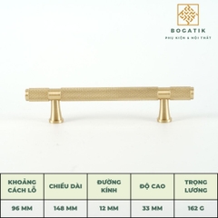 Tay nắm bằng đồng thau nhà sản xuất hiện đại đơn giản tay nắm bằng đồng Bắc Âu cửa ra vào và cửa sổ tủ quần