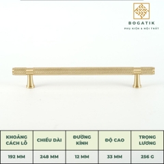 Tay nắm bằng đồng thau nhà sản xuất hiện đại đơn giản tay nắm bằng đồng Bắc Âu cửa ra vào và cửa sổ tủ quần