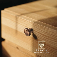 Núm tay cửa tủ ngăn kéo núm tay TRÒN bí ngô BOGATIK NHIỀU MÀU chất liệu HỢP KIM cao cấp