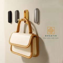 Móc treo gắn tường móc treo đồ GẬP 90 độ chất liệu HỢP KIM cao cấp tặng kèm KEO DÁN và ốc vít