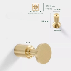 Móc treo tường, móc treo quần áo ĐỒNG THAU cao cấp