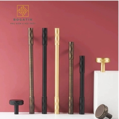 Tay nắm cửa tủ ĐỒNG THAU tay nắm tủ bếp phong cách mới của Bogatik, hàng cao cấp