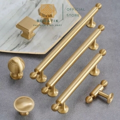 Tay nắm cửa tủ ĐỒNG THAU, tay nắm tủ bếp, tủ quần áo hàng cao cấp BOGATIK