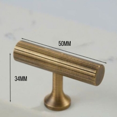 Tay nắm tủ quần áo hình nơ BOWA, núm tủ đồng thau nhẹ nhàng sang trọng phong cách Pháp