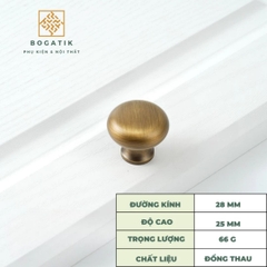 Tay nắm cửa tủ ĐỒNG THAU, tay nắm tủ quần áo, tủ bếp cao cấp màu đồng cổ DT812