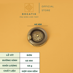 Tay nắm cửa tủ phong cách ANTIQUE hiện đai chất liệu hợp kim KẼM chất lượng cao Vintage