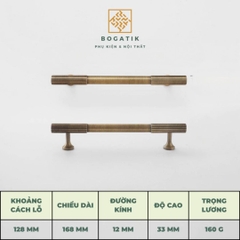 Tay nắm tủ ĐỒNG THAU, tay nắm cửa tủ bếp, tủ quần áo cao cấp, hàng có sẵn DT810