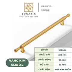 Tay nắm cửa tủ ngăn kéo tay nắm tủ chất liệu hợp kim phong cách Bắc Âu hiện đại