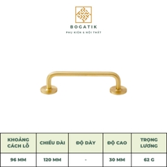 Tay nắm cửa tủ ngăn kéo, núm tay nắm tủ bếp hình tròn màu vàng chất liệu đồng thau DT815