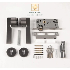 Khoá cửa tay gạt khóa cửa gỗ OPERA công trình chất liệu hợp kim nhôm 3 MÀU tinh tế và chất lượng tốt