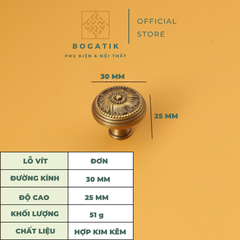 Tay nắm cửa tủ phong cách ANTIQUE hiện đai chất liệu hợp kim KẼM chất lượng cao Vintage