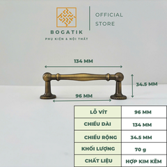 Tay nắm cửa tủ phong cách ANTIQUE hiện đai chất liệu hợp kim KẼM chất lượng cao Vintage