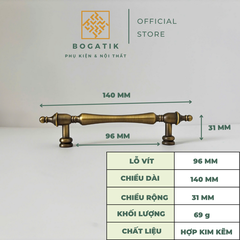 Tay nắm cửa tủ phong cách ANTIQUE hiện đai chất liệu hợp kim KẼM chất lượng cao Vintage
