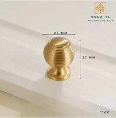 Tay nắm tủ ĐỒNG THAU, tay nắm tủ quần áo tủ bếp phong cách hiện đại sang trọng đẳng cấp DT816
