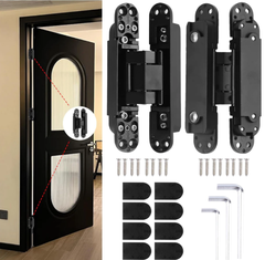 Bản lề cho cửa âm 3 chiều đa năng đa dụng tải trọng cao dùng cho cửa gỗ