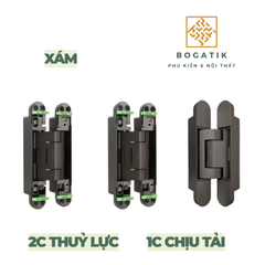 Bản lề thuỷ lực bản lề chịu tải giảm chấn tải trọng 70KG chất lượng cao