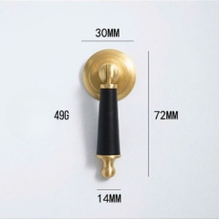 Tay nắm đồng thau BOHO - BTO001