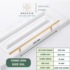 Tay nắm cửa tủ ngăn kéo tay nắm tủ bếp hợp kim nhôm đen, vàng hiện đại