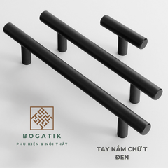 Tay nắm cửa tủ ngăn kéo tay nắm tủ bếp hợp kim nhôm đen, vàng hiện đại