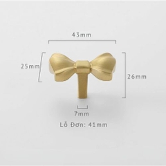 Tay nắm đồng thau ANTIKA 5