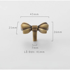 Tay nắm đồng thau ANTIKA 5