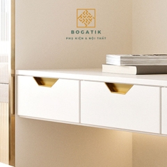 Tay nắm âm cửa tủ tay nắm âm tủ ĐA GIÁC hợp kim & chất lượng cao AT06, chống oxy hoá, siêu bền