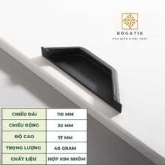 Tay nắm âm cửa tủ tay nắm âm tủ ĐA GIÁC hợp kim & chất lượng cao AT06, chống oxy hoá, siêu bền