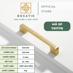 Tay nắm cửa tủ ngăn kéo, tay nắm tủ bếp quần áo hợp kim nhôm màu vàng cát sang trọng và hiện đại