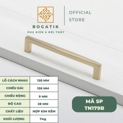 Tay nắm cửa tủ ngăn kéo, tay nắm tủ bếp quần áo hợp kim nhôm màu vàng cát sang trọng và hiện đại