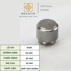 Núm tay nắm cửa tủ ngăn kéo núm tay nắm tủ bếp chất liệu hợp kim nhôm tinh tế và hiện đại