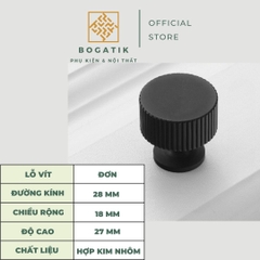 Núm tay nắm cửa tủ ngăn kéo núm tay nắm tủ bếp chất liệu hợp kim nhôm tinh tế và hiện đại