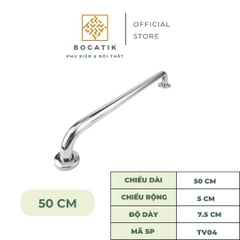 Tay vịn nhà tắm tay vịn nhà vệ sinh màu bạc chất liệu INOX thép không gỉ chất lượng cao và an toàn