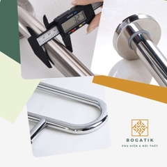 THANH TAY VỊN NHÀ TẮM AN TOÀN CHO NGƯỜI GIÀ, TAY VỊN ĐỨNG INOX 201+ 304 DÀY 1 LY, BH 24 THÁNG