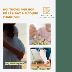 THANH TAY VỊN NHÀ TẮM AN TOÀN CHO NGƯỜI GIÀ, TAY VỊN CHỮ U INOX SUS 304 DÀY 1 LY, BH 24 THÁNG