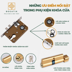 Tay nắm cửa tủ ngăn kéo tay nắm tủ bếp chữ U chất liệu hợp kim nhôm màu BẠC tinh tế và hiện đại