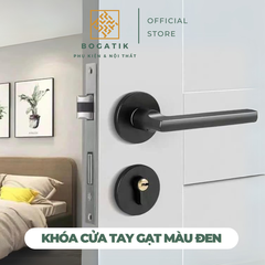 Khoá cửa phân thể thông phòng loại phổ thông dùng cho công trình, phòng ngủ