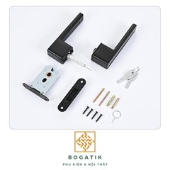 Khóa cửa tay gạt khóa cửa gỗ GRAYSON hợp kim nhôm phong cách tối giản hiện đại