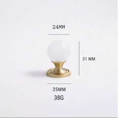 Tay nắm đồng thau BOHO - BTO002